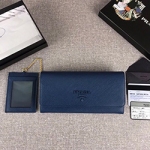 프라다 leather wallet  1MH132-1