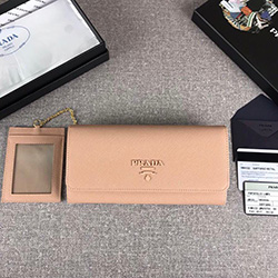프라다 leather wallet 1MH132-3