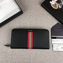 프라다 사피아노 및 악어 가죽 브리프케이스 2ML317-1