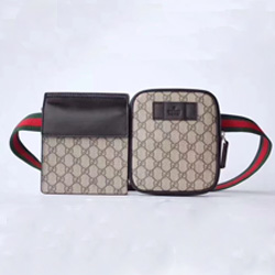 구찌 GG 수프림 벨트 백 G-450956-2