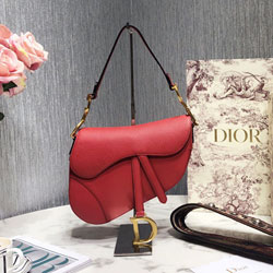 크리스찬디올 송아지 가죽 SADDLE 백 DR-190318