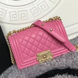  샤넬 보이백 스몰 엔틱골드 CH-190518