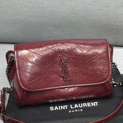 입생로랑 송아지 가죽 숄더백 577124