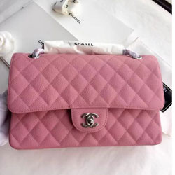 [스페셜] 샤넬 클래식 캐비어 미듐 은장 C-97425-4