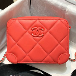 샤넬  램스킨 MINI 14cm AS200329