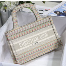 크리스찬디올 오리지널 OBLIQUE 자수 캔버스 미니백